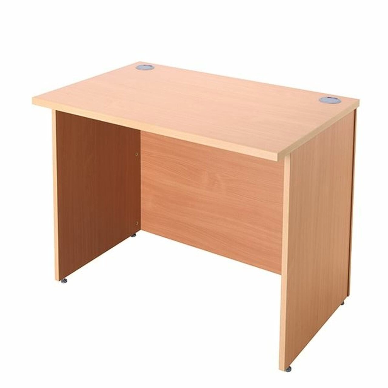 image of Jemini Intro Bavarian Beech 1200mm Reception Desk KF838350