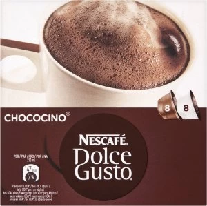 image of Nescafe Dolce Gusto Chococino Hot Chocolate - 3x8 Caps