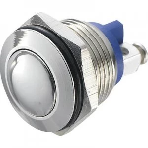 Image of TRU COMPONENTS GQ 16B N Tamper proof pushbutton 48 Vdc 2 A 1 x OffOn IP65 momentary