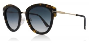Image of Tom Ford Mia Sunglasses Dark Havana 52P 52mm