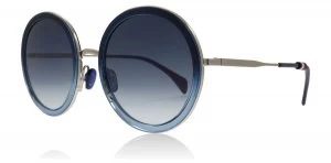 image of Tommy Hilfiger TH1474/S Sunglasses Blue WTA 53mm