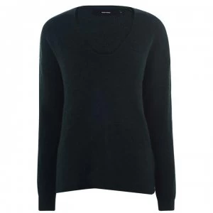 image of Vero Moda Blakely V Neck Jumper - PONDERROSE PINE