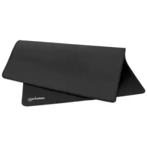 image of Manhattan XL Gaming Mousepad Smooth Top Surface Mat Large nylon fabric surface area to improve tracking for better mouse performance (400x320x3mm) Non