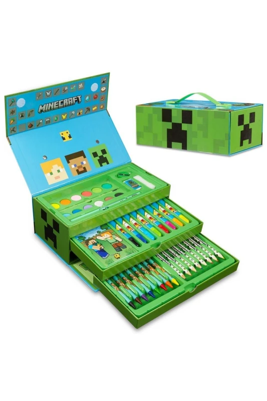 Image of Minecraft Coloring Stationery Set Multi unisex
