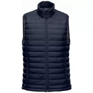 image of Stormtech Mens Stavanger Thermal Body Warmer (3XL) (Navy/Graphite Grey)