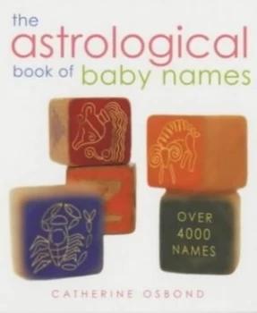 Image of The Astrological Book of Baby Names by Catherine Osbond Paperback