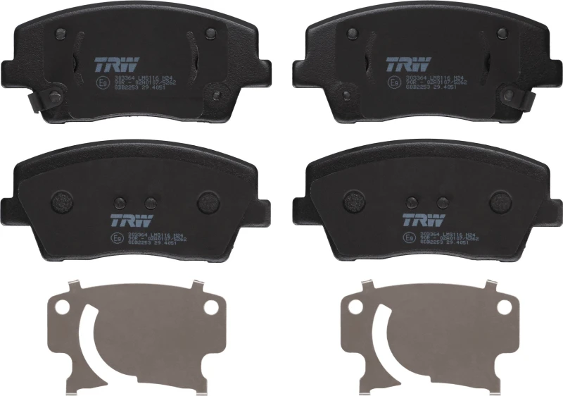 Image of Brake pad set TRW GDB2253