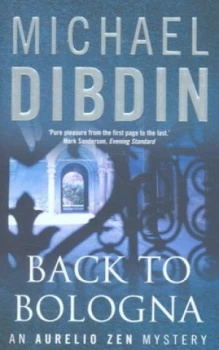 Image of Back to Bologna by Michael Dibdin Paperback