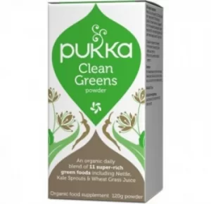 image of Pukka Herbs Clean Greens Powder 112g