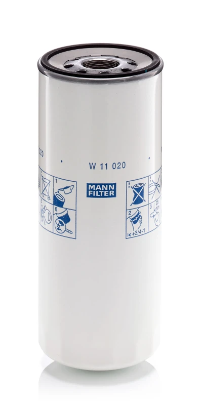 Image of Oil filter MANN-FILTER W 11 020