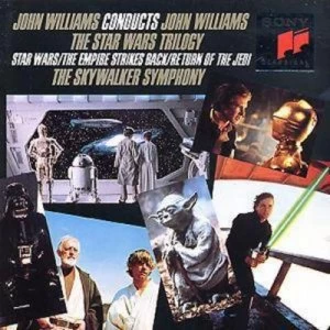 image of The Star Wars Trilogy/The Skywalker Symphony John Williams Conducts John Williams by Various Artists CD Album