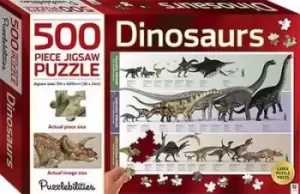 Image of Dinosaurs 500 Piece Jigsaw Puzzle by Hinkler Pty Ltd