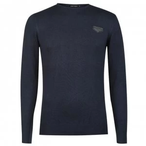 Image of Antony Morato Knit Jumper - NIGHT Blue 7066