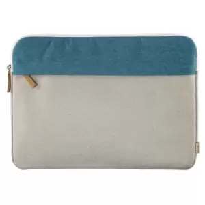 image of Hama Florence Laptop Sleeve Up To 34cm (13.3") Petrol/Grey