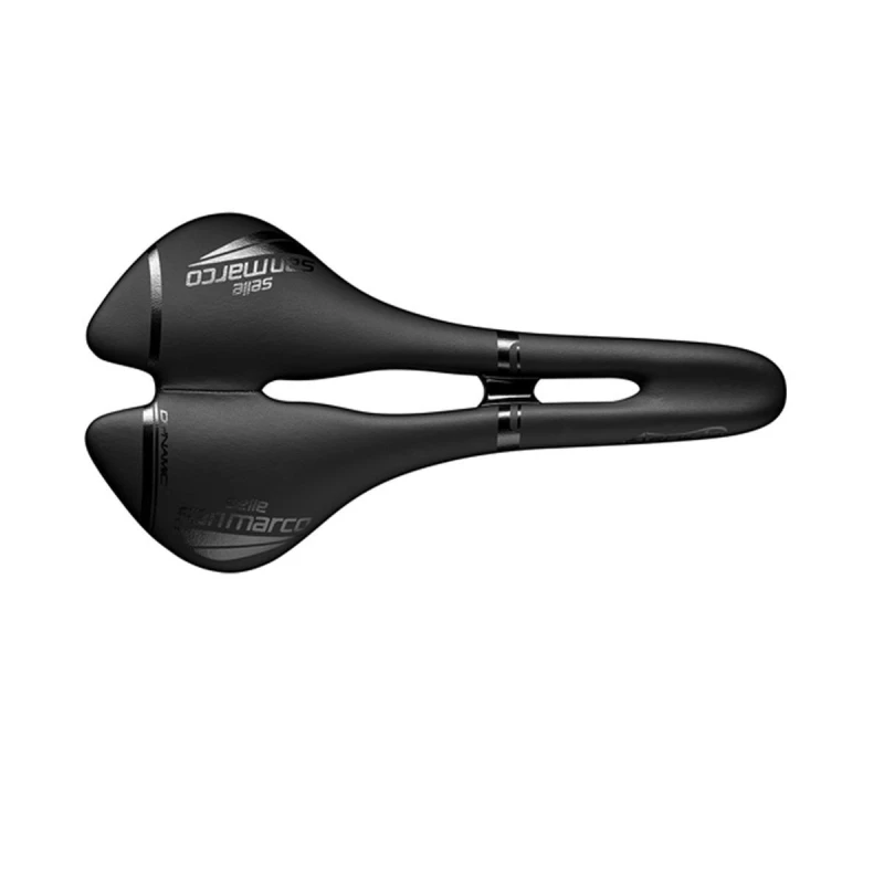 Image of Selle San Marco Aspide Open-Fit Dynamic Saddle Black unisex NARROW (S2