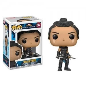 Image of Pop Marvel Thor Ragnarok Valkyrie 244 Bobble Head Figure