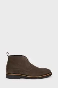 Image of Mens Suede Grey Desert Boots