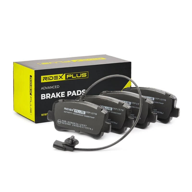 Image of RIDEX PLUS Brake pad set RIDEX PLUS 402B0704P