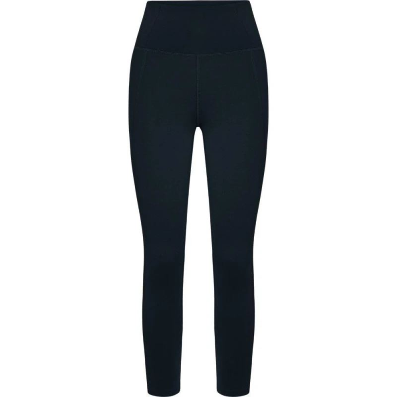 Image of Girlfriend Collective Womens Comp 7/8 Length Leggings Black female 8 (XS)