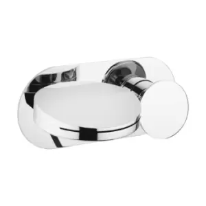 Image of Water Circle 2 Hole Wall Mounted Basin Mixer Chrome - 237714