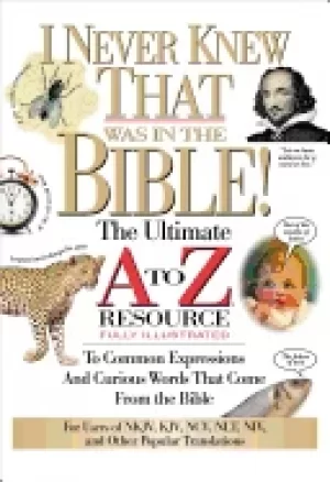 Image of i never knew that was in the bible