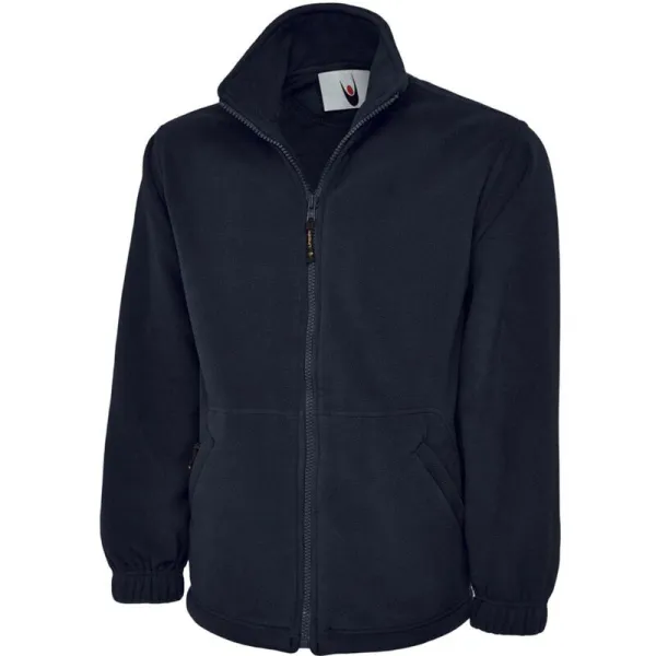 image of Fleece Jacket, Navy (xs) - Uneek