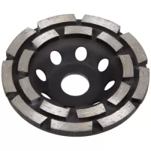 Image of Sealey WDTCUP125 Concrete Grinding Head Double Row Ø125mm