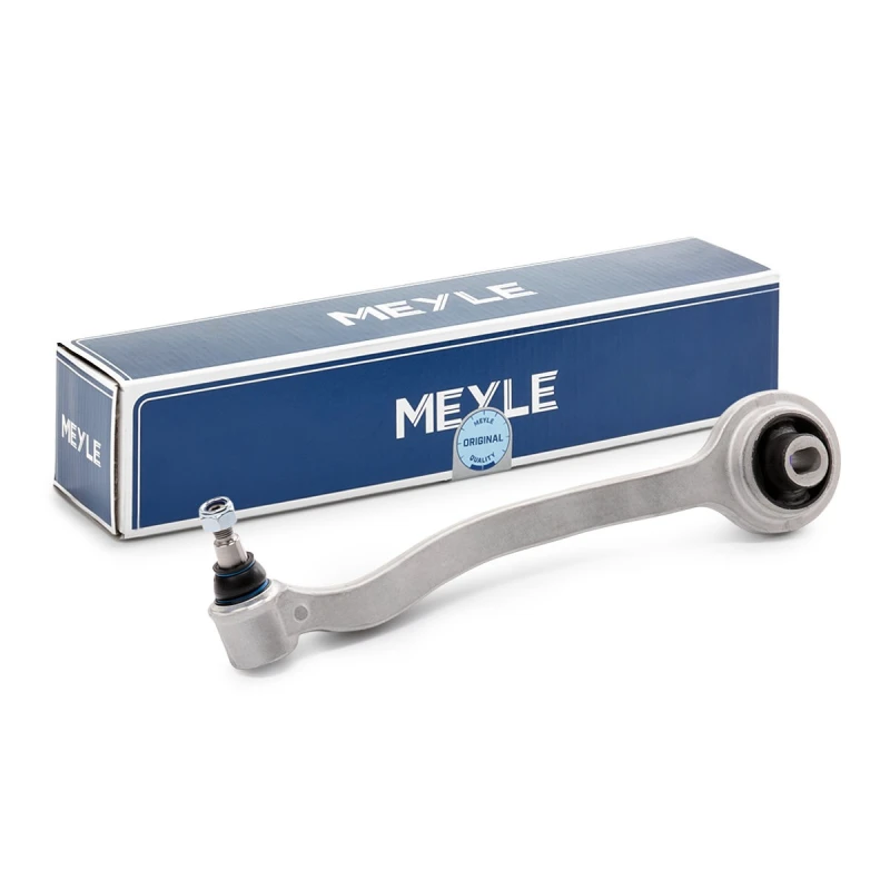 Image of MEYLE 016 035 0008 Suspension arm Control Arm, Aluminium, Original Quality, Front Axle Left, with rubber mount Aluminium Track Control Arm (273)