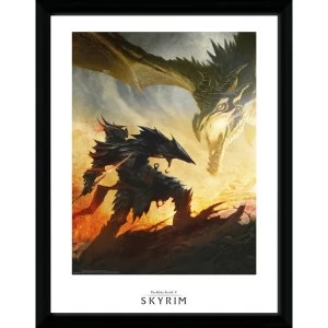 image of Skyrim Daedric Armor Collector Print (30 x 40cm)