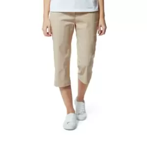 Image of Craghoppers Womens Kiwi Pro Crop Smartdry Walking Trousers 16 - Waist 32' (81cm)
