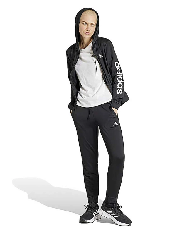 Image of Adidas adidas Linear Tracksuit Black Female 1X 20/22 ID20204