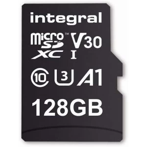 Image of Integral Memory 128GB MicroSDxC Premium High Speed Memory Card
