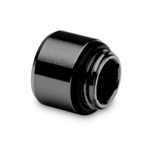 Image of EK Water Blocks EK-Quantum Torque Micro HDP 12mm Hard Tube Fitting - Black Nickel