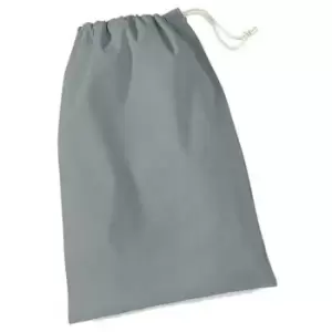 image of Cotton Stuff Bag - 0.25 To 38 Litres (M) (Pure Grey) - Westford Mill