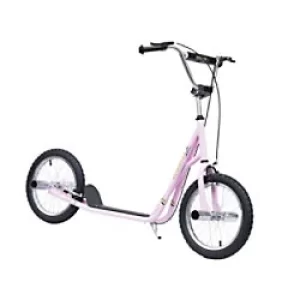 image of HOMCOM Kids Stunt Scooter 53-0017 Black, Pink