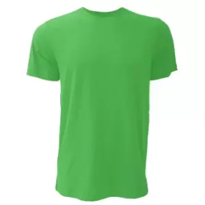 image of Canvas Unisex Jersey Crew Neck T-Shirt / Mens Short Sleeve T-Shirt (XL) (Kelly Green)