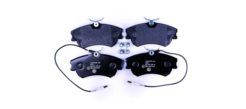Image of HELLA Brake pad set HELLA 8DB 355 019-261
