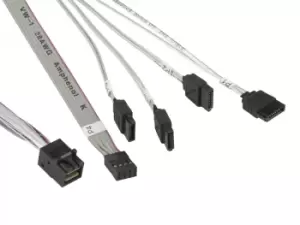 Image of Supermicro MiniSAS / 4 SATA 0.55 m Grey, White