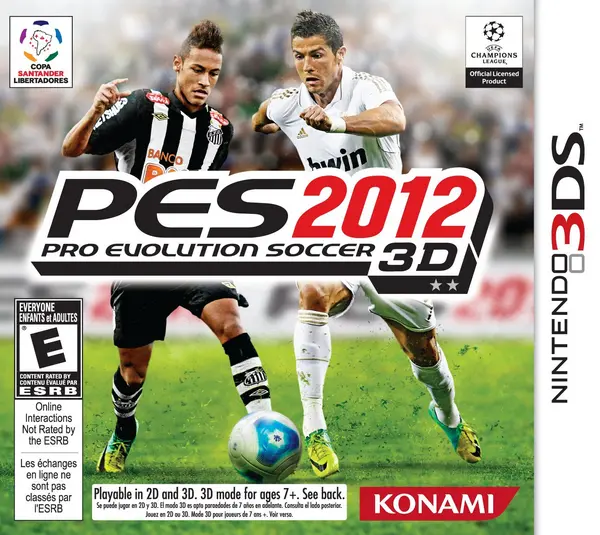 Image of PES 2012 Pro Evolution Soccer Nintendo 3DS Game