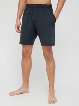 image of Nike Training Yoga Hyperdry Shorts - Black