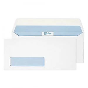 Image of PREMIUM Envelopes 241 x 105mm 120 gsm Ultra White Wove Pack of 500
