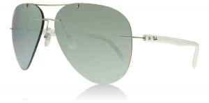 Image of Ray-Ban RB8058 Sunglasses Silver 003/30 59mm
