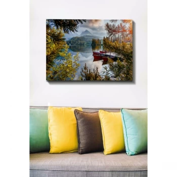 Image of Kanvas Tablo (70 x 100) - 38 Multicolor Decorative Canvas Painting