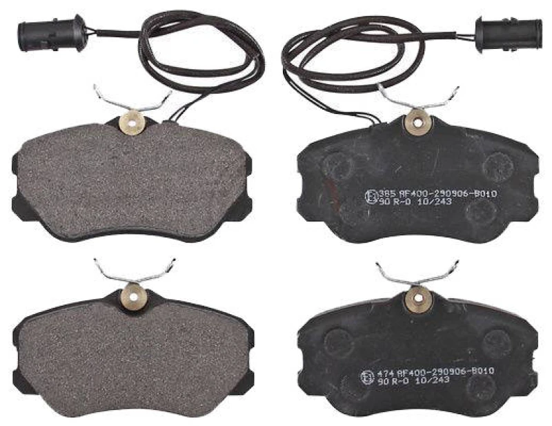 Image of A.B.S. 36806 Brake pad set with integrated wear sensor Brake Pad Set,disc brake (402)