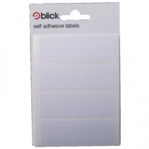 Image of Blick Label Bag 25x75mm White RS003557
