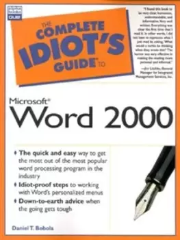 Image of The complete idiots guide to Microsoft Word 2000 by Dan Bobala
