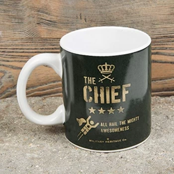 image of Military Heritage Stoneware Mug - The Chief