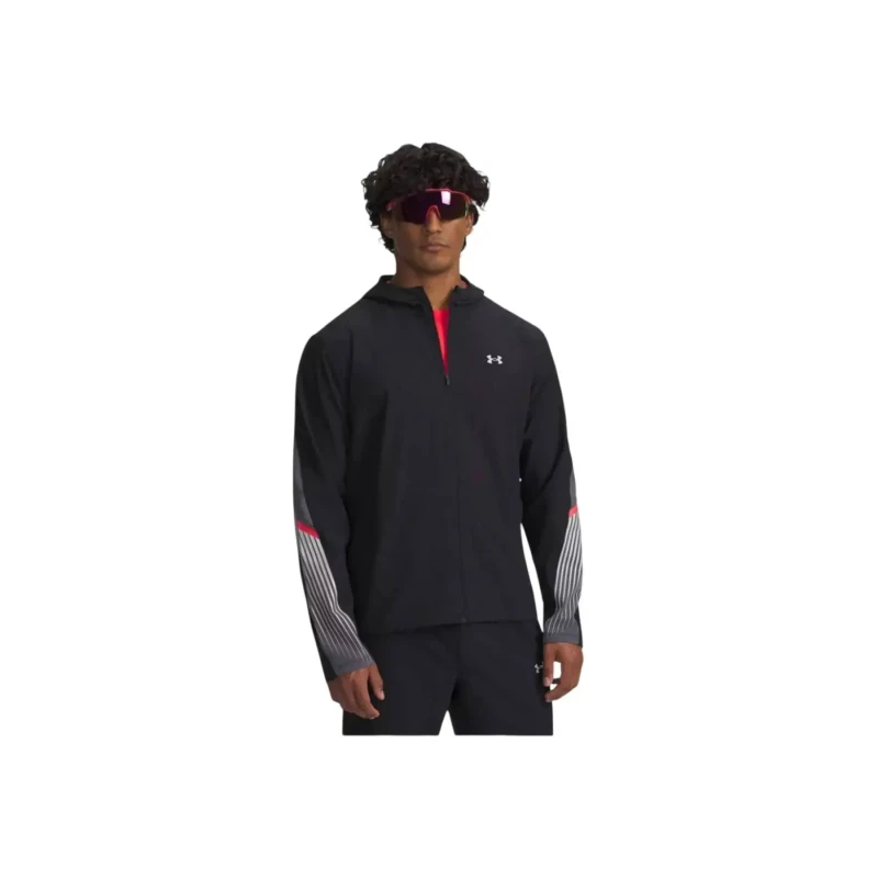 Image of Hooded sweatshirt Under Armour Velociti Storm Noir Male M