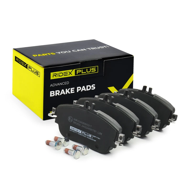 Image of RIDEX PLUS Brake pad set RIDEX PLUS 402B0570P