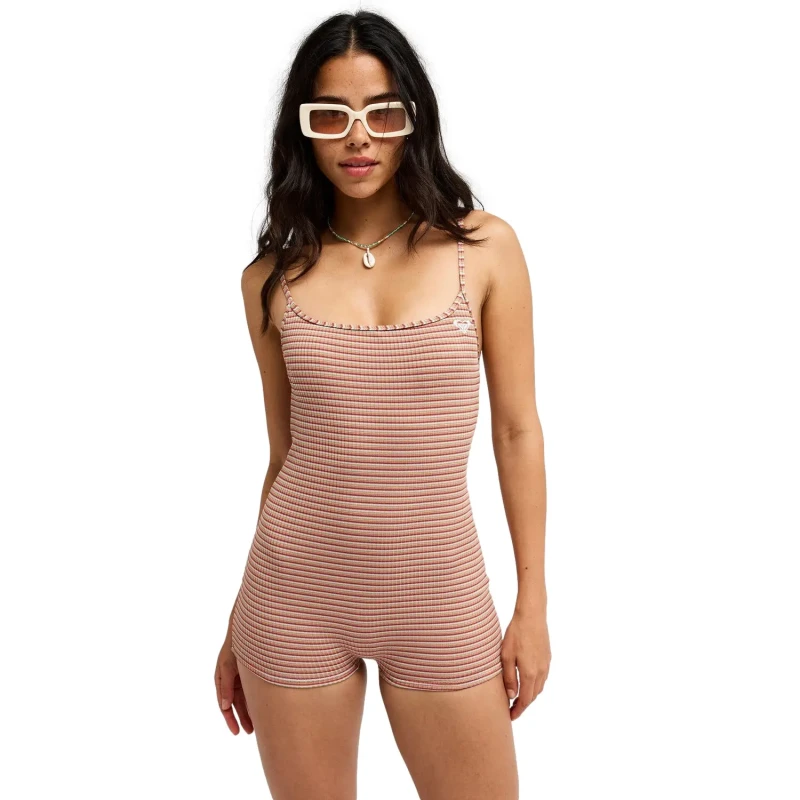 Image of Roxy Womens 1 Piece swimsuit Roxy Wild Sunset Boyleg Multicolore Female 2XL